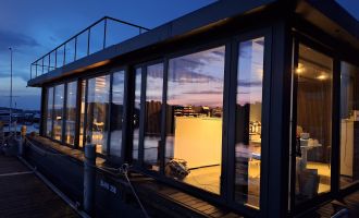 Schulungsraum Außenansicht, Foto: Bootsschule Bothe